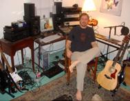 Chris at his studio